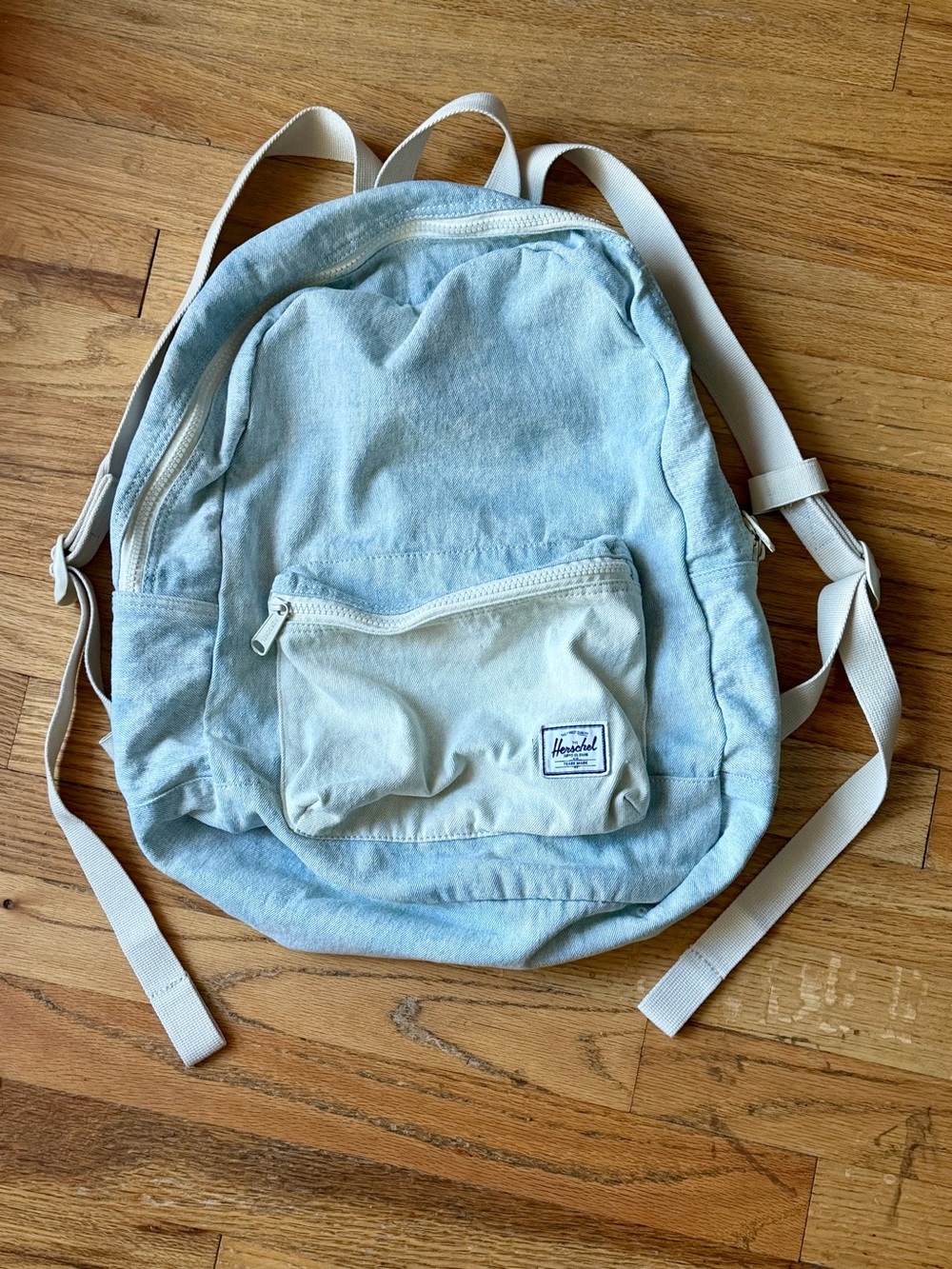 Herschel Supply Company Light Blue Canvas Backpack